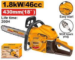 Gasoline chain saw INGCO