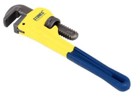 STONEC Pipe Wrench - Dipped Handle 450 mm