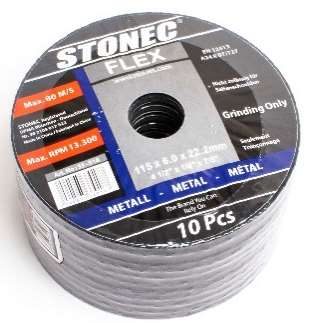 STONEC Grindin Disc for Metal 115 x 6.0 x 22.22 mm