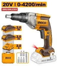Cordless drywall screwdriver INGCO