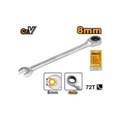 Ratchet spanner 8" INGCO