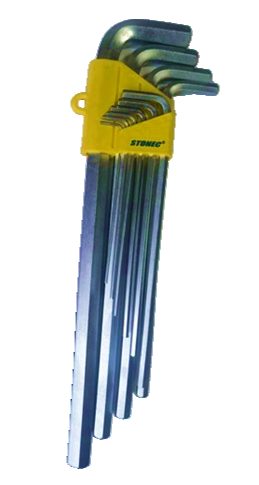 STONEC Allenkey Set - Long Type - Inch Sizes - STONEC 10 pc set
