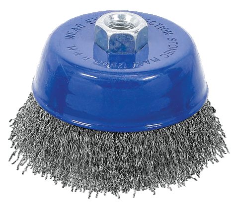 STONEC STONEC -Wire Cup Brush - Black Wire , 0.3mm 65 - M14
