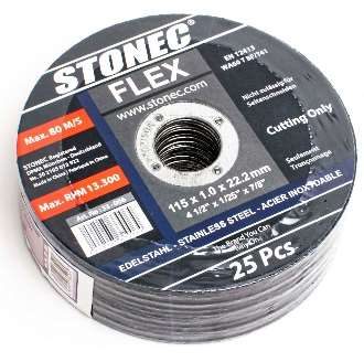 STONEC Cutting Disc for Stainless Steel 180 x 1.6 x 22.22 mm