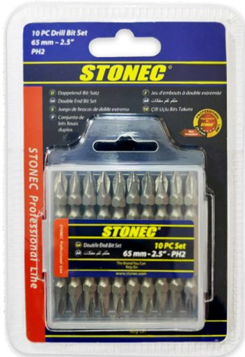STONEC Megnatic Double End set Bits - PH2 PH2 - 50mm