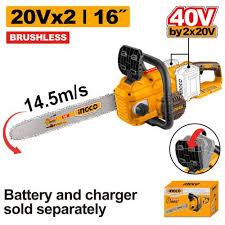 Cordless chain saw INGCO