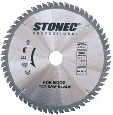 STONEC TCT Blade for Wood 230X30 mm