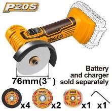 Cordless mini cut-off tool INGCO