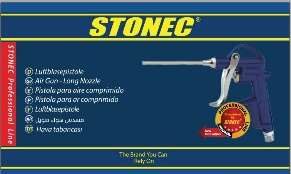 STONEC Air Gun - Long Nozzel - Blue Long 100mm