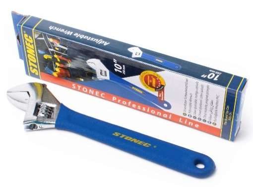 STONEC Adjustable Wrench - Dipped Handle 150 mm