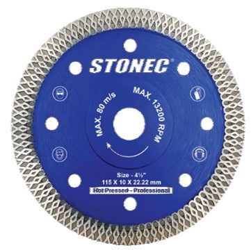 STONEC Diamond Blade for porcelain 115 mm
