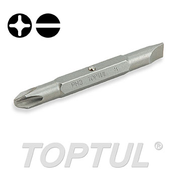 راس مفك عادي + مربع TOPTUL
