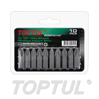 راس مفك مربع اتجاه 10 قطع TOPTUL