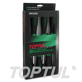 طقم مفك طرق 6 قطع TOPTUL