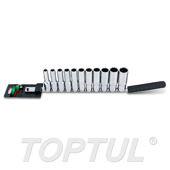 طقم حبوب بوكس مشرشر طويل TOPTUL
