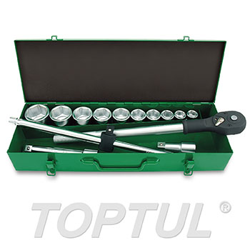 طقم حبوب 3/4" 14قطعة مسدس TOPTUL