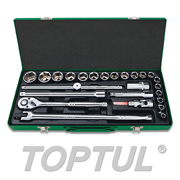 طقم حبوب بالانش TOPTUL 1/2" 25PCS