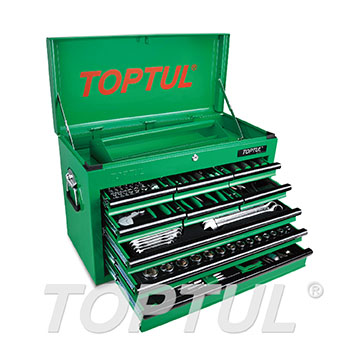طقم عدة 9 ادراج 186 قطعة TOPTUL