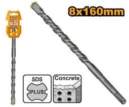SDS plus hammer drill bit 8x160mm INGCO