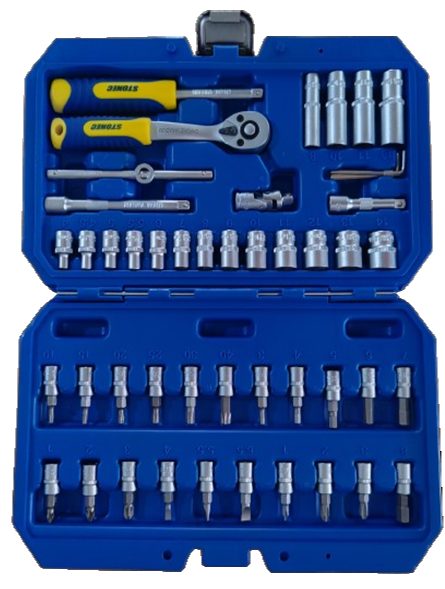 STONEC STONEC - 47 Pcs 1/4" Drive Socket Set 47 Pcs