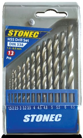 STONEC STONEC - Fully Ground HSS Drill - M2-4341 , DIN 338 3.0 mm dia