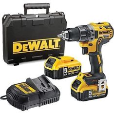 DeWALT, 18V XR Brushless Compact Drill Driver | 5.0Ah Li-Ion | 60 Nm | DCD791P2