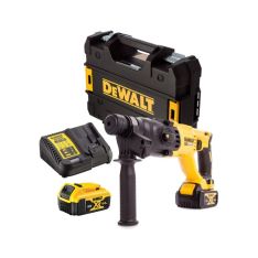 DeWALT, 18V Brushless SDS-Plus Hammer Drill | 2 x 4.0Ah Batteries | DCH133M1EXP