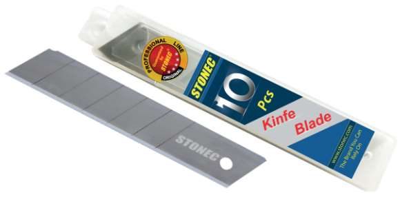 STONEC Utility knive blades(10pcs/tube) Box