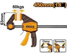 Quick bar clamp INGCO