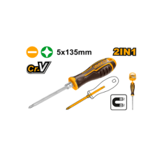2 In 1 screwdriver set INGCO